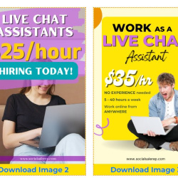 Live Chat Jobs. $1 trial, unlimited re-bills