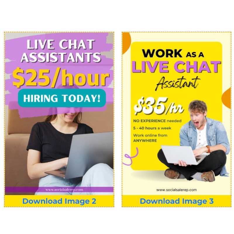 Live Chat Jobs. $1 trial, unlimited re-bills